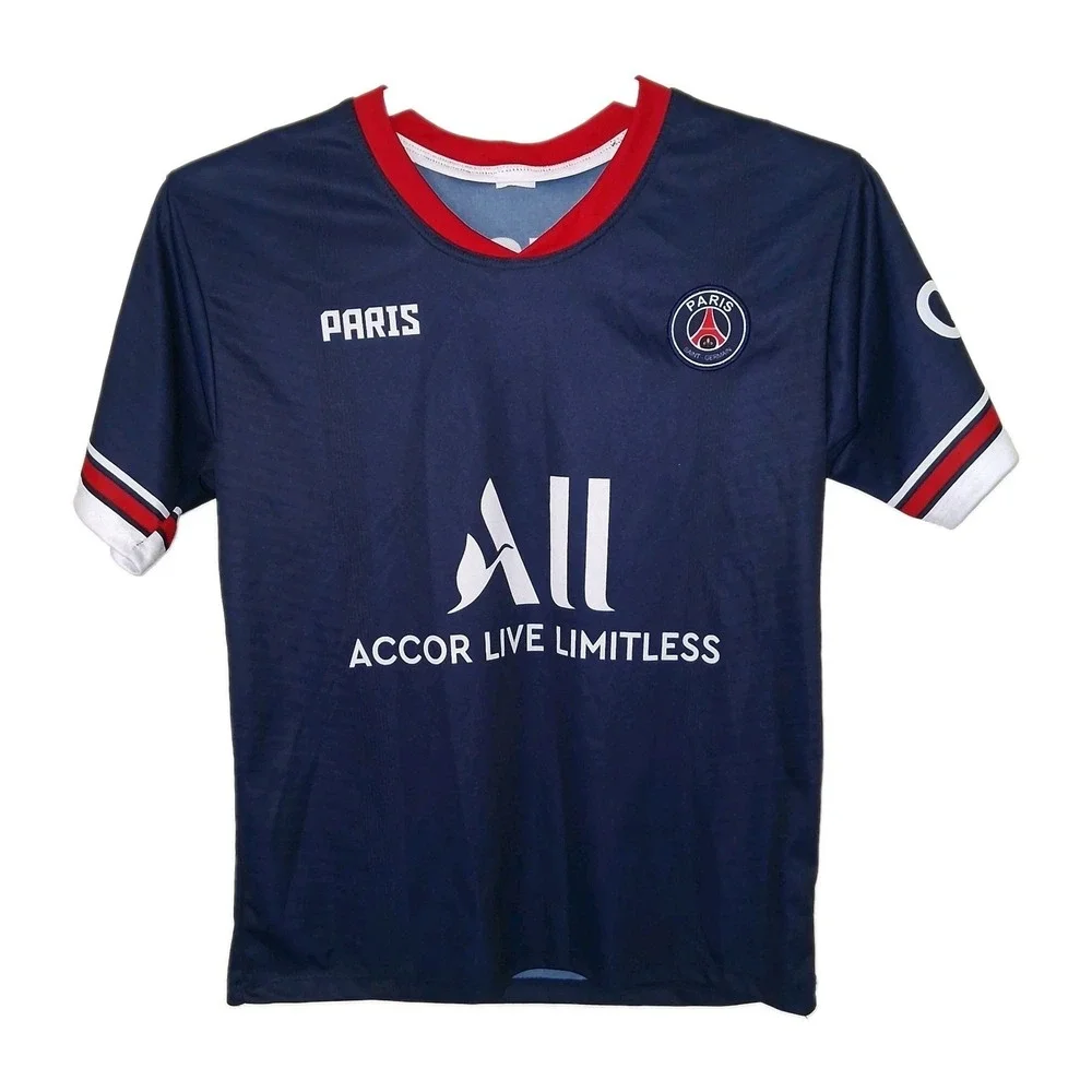 PSG  Paris Saint-Germain Lionel Messi #30 Soccer Jersey Navy Youth Large